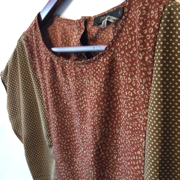 THML color block sleeveless top szS - Picture 3 of 7